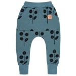 Spodnie dziecięce dresowe ze ściągaczami - Listki Na Niebieskim 