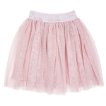 Spódniczka tiulowa dla dziewczynki brokatowa różowa - Mist 