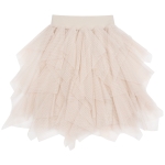 Spódniczka tiulowa dla dziewczynki (na balet) beżowa - Fringe