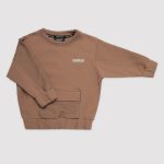 Bluza dziecięca dresowa karmelowa - Carmel  Sweatshirt 