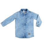 Koszula dziecięca rozpinana - jeansowa
