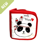 Bawełniana książeczka kontrastowa dla niemowlaka - Boho Panda 