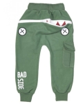 Spodnie niemowlęce - Hungry One Green